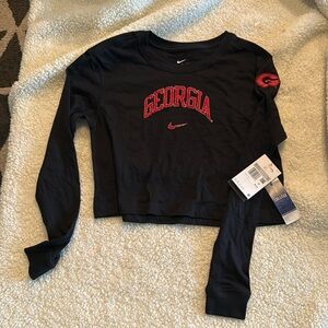 New with tags Georgia tech crop top